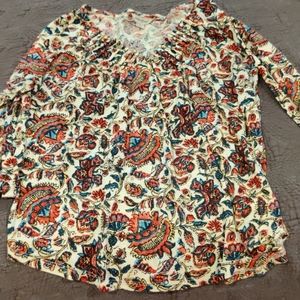 Lucky brand large blouse.